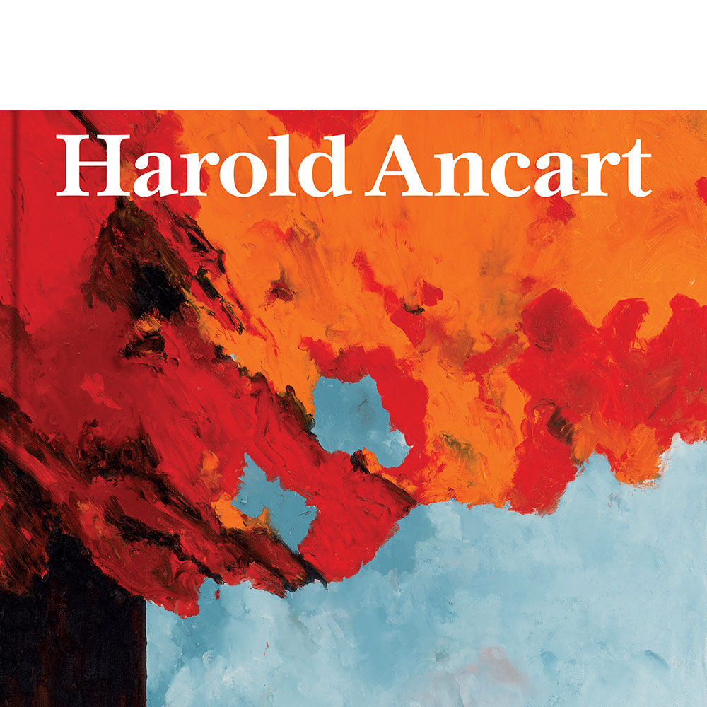 Cover of a book titled Harold Ancart: Traveling Light, published by David Zwirner Books in 2021.